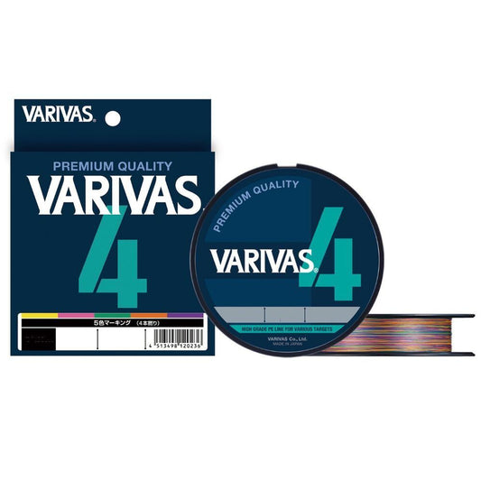 Pītā aukla VARIVAS Premium Quality X4 Braid Line Multi Color 150m