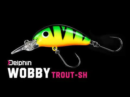 Vobleris Delphin WOBBY TROUT-SH