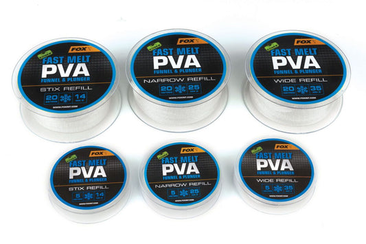 PVA Rezerve Fox Edges 20 m Refill Fast Melt