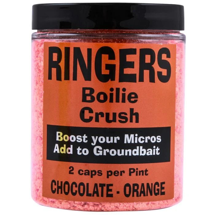 Ringers Boilie Crush Chocolate smalcinātas boilas
