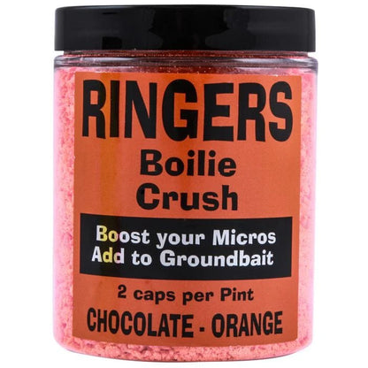 Ringers Boilie Crush Chocolate smalcinātas boilas
