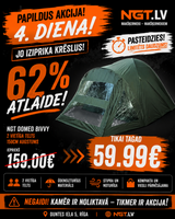 Telts NGT Domed bivvy, 150cm augstums