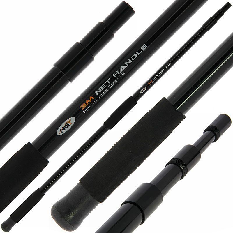 Rokturis NGT Screw-Fix Net Handle | 3m | 3-piece