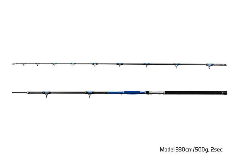 Samu Makšķere Delphin HAZARD / 2 parts 330cm/500g