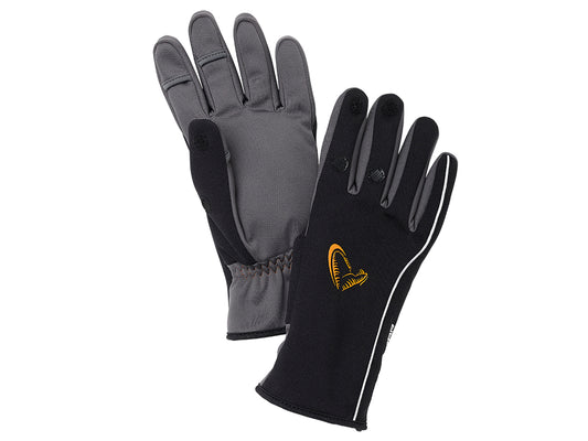Savage Gear Cimdi Savage Gear Gloves Softshell Winter Glove Black Produkts