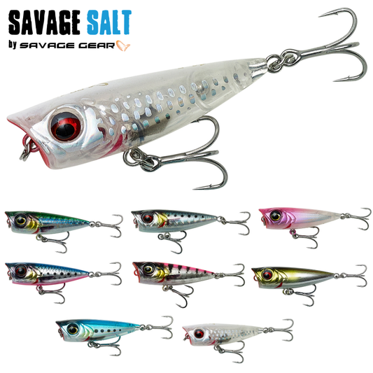 Savage Gear Vobleris Savage Gear 3D Minnow Popper 4.3cm 2.6g Produkts