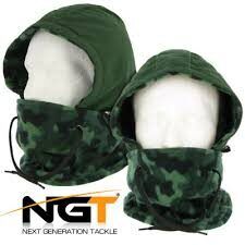 Sejas maska NGT Deluxe Camo Snood