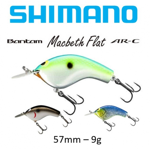 Lure SHIMANO Bantam Macbeth Flat AR-C 57mm 9g