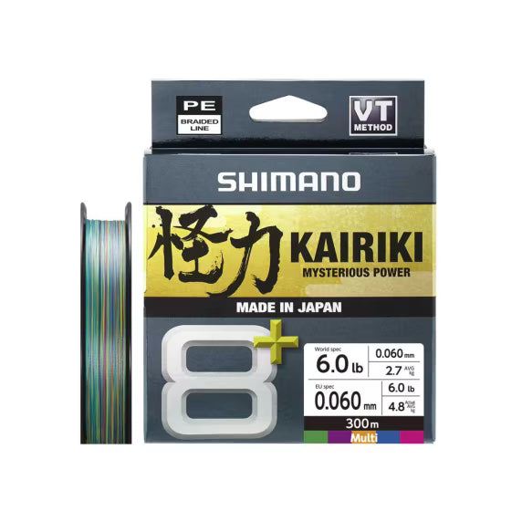 Shimano Pītā aukla Shimano Kairiki 8+ 300m Multi C. Produkts