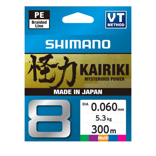Shimano Pītā aukla Shimano Kairiki 8 300m Multi C Produkts