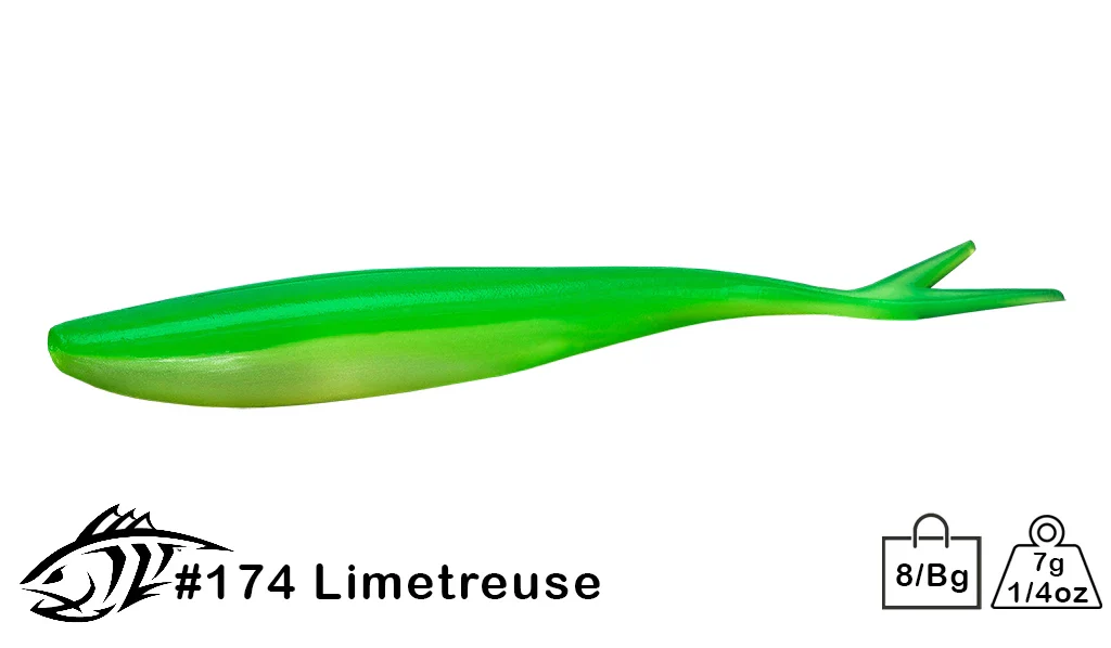 Silikona Māneklis Lunker City Freaky Fish 4.5"