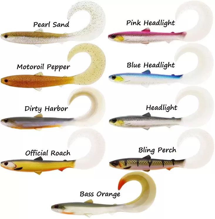 Silikona māneklis Westin BullTeez CurlTail 14cm 15g