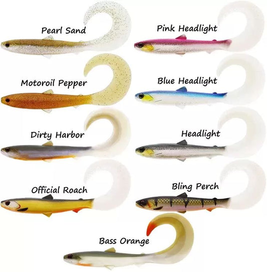 Silikona māneklis Westin BullTeez CurlTail 14cm 15g