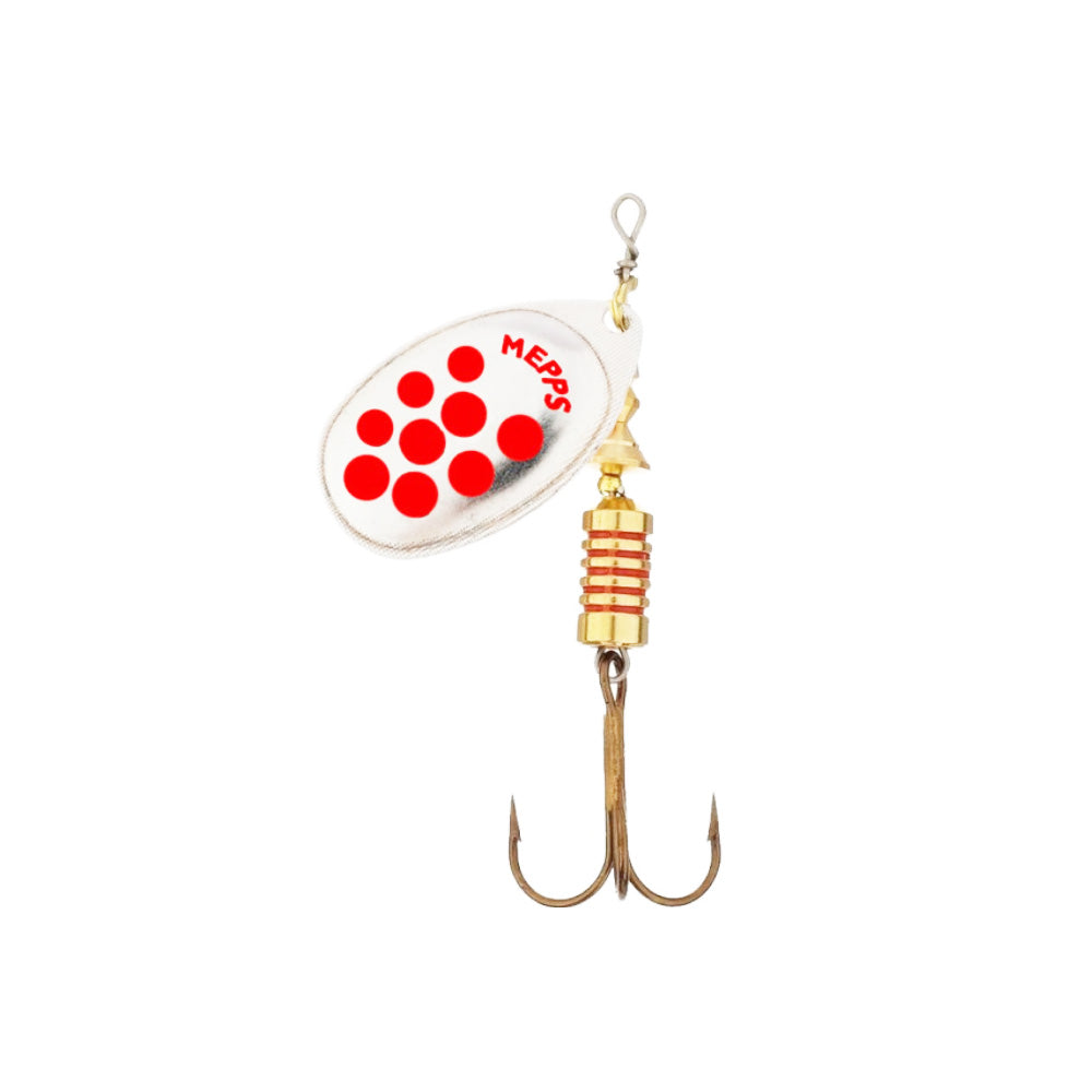 Rotiņš Mepps  AGLIA DECOREE  Silver/Red