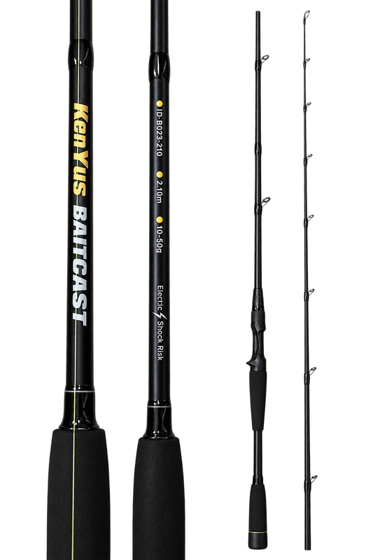 Spinings Ken Yus Baitcast 2,10 m 10–50 g