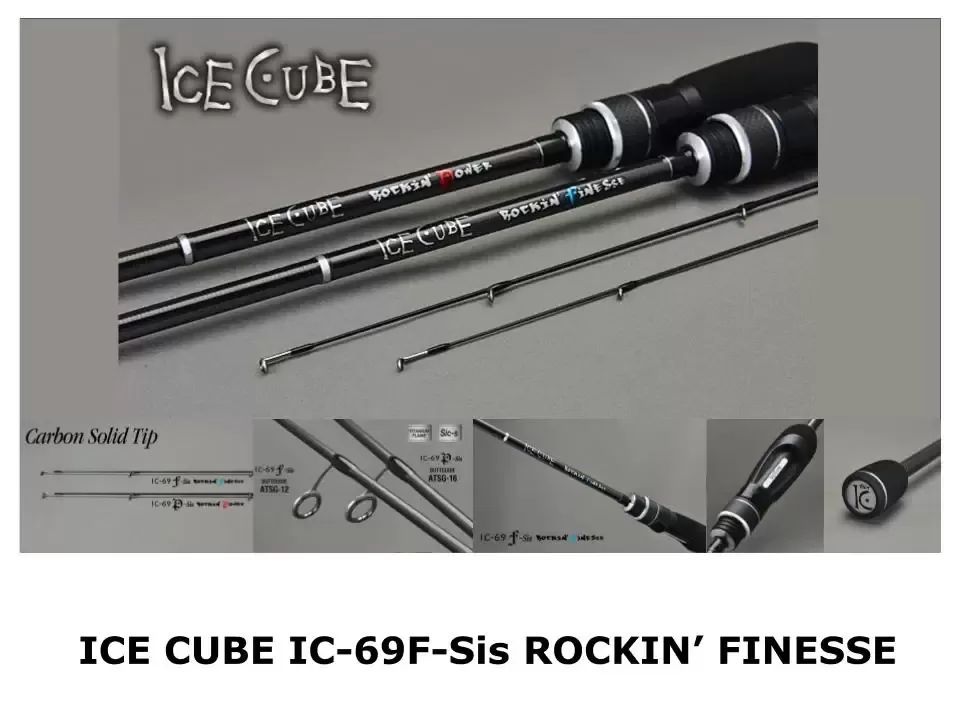 Spinings Tict Ice Cube IC-69F-Sis Rockin' Finesse 206cm / 0.1-3.5gr