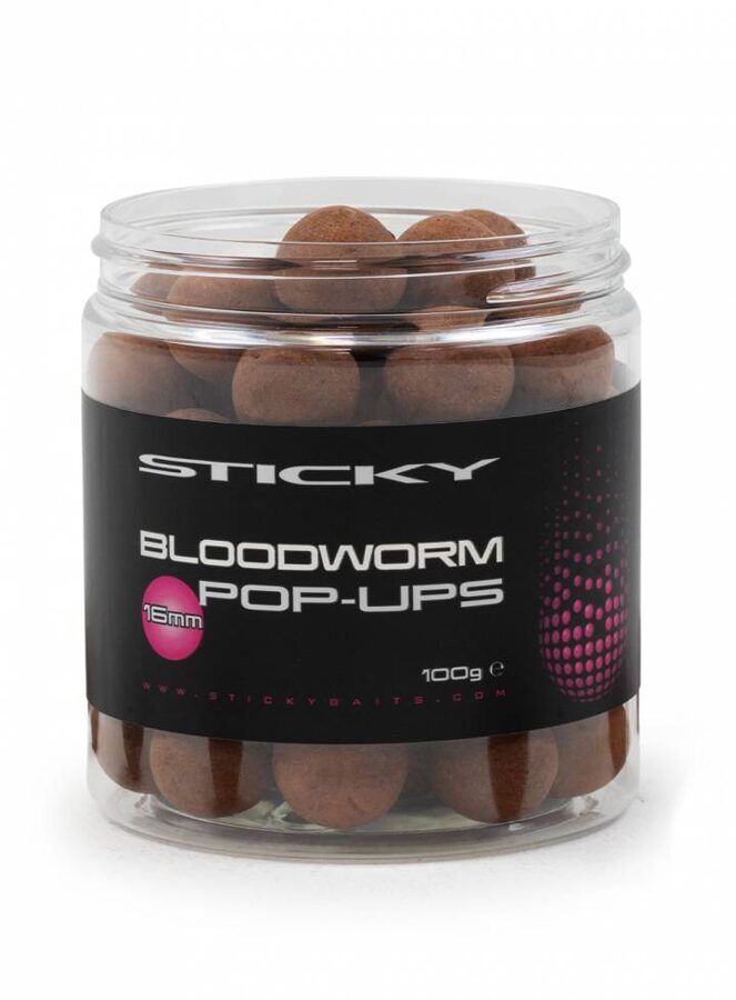 Plaukiantys boiliai Pop Up STICKY BLOODWORM POP-UPS