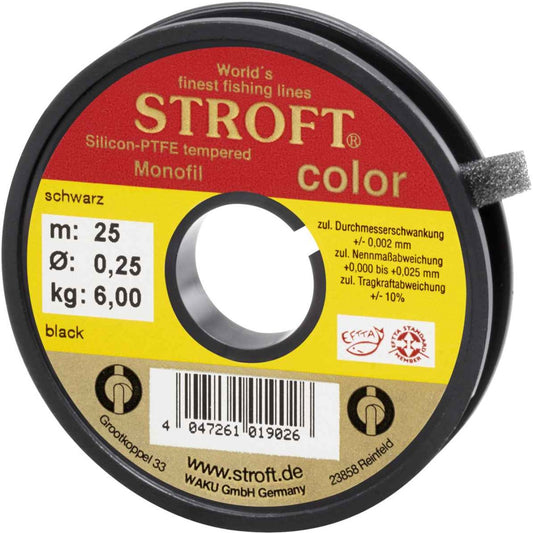 Stroft Monofīlā aukla Stroft Color Black 25m Produkts