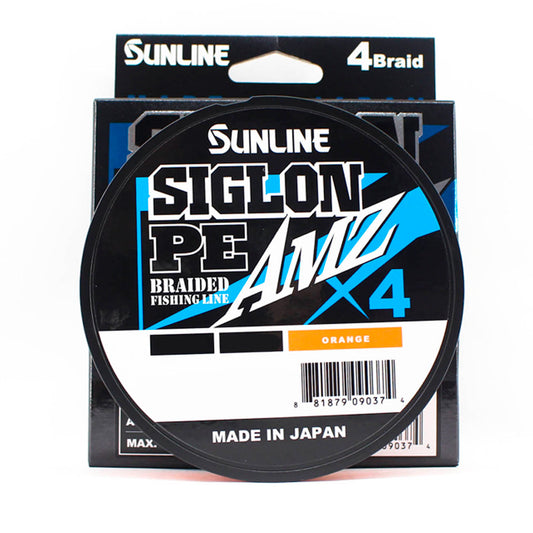 Sunline Pītā aukla Sunline SIGLON PE×4 AMZ 150M Orange Produkts
