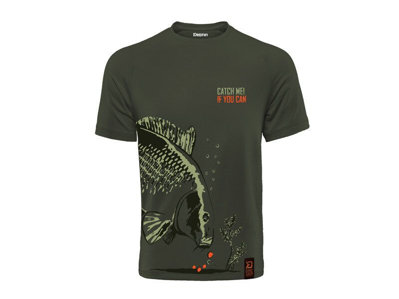 T-Krekls Delphin Catch me CARP NX