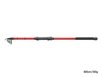 Teleskopiskā makšķere Delphin AMULET Tele 300cm/100g