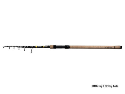 Teleskopiskā makšķere Delphin ARMADA NX TRAVEL BlackWay Cork 300cm/3.00lbs