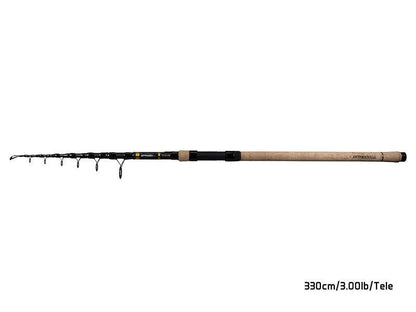 Teleskopiskā makšķere Delphin ARMADA NX TRAVEL BlackWay Cork 330cm/3.00lbs