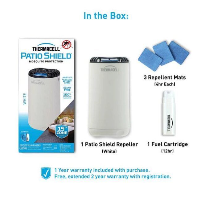 ThermaCell Mini Halo White MRPSW insect repellent
