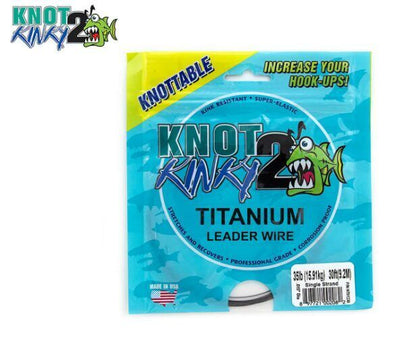 Titāns Knot 2 Kinky 1x1 Titanium 9m
