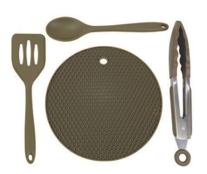Trakker Piederumu komplekts ARMOLIFE SILICONE UTENSIL SET Produkts