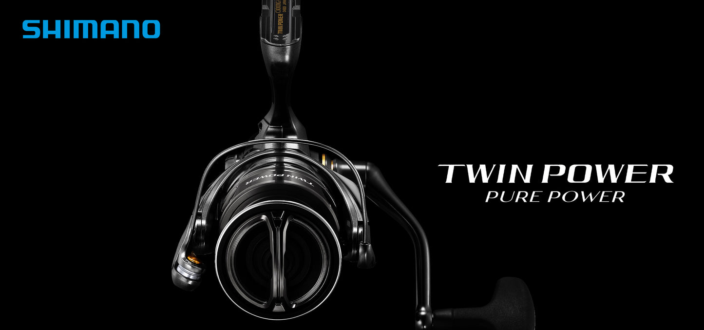 LABĀKĀ LAŠU SEZONAS SPOLE TWIN POWER 4000 SHIMANO