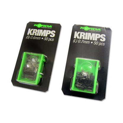 KORDA Spare Krimps, Rezerves Krimp gumijas XS, S un L izmērs