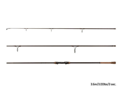 Karpu Makšķerkāts Delphin IMPALA Carp V3 360cm/3,00lbs