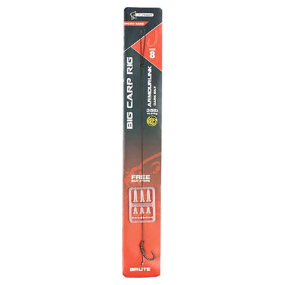 NASH BIG CARP RIG, Gatavā lielo karpu pavada ar Brute āķiem