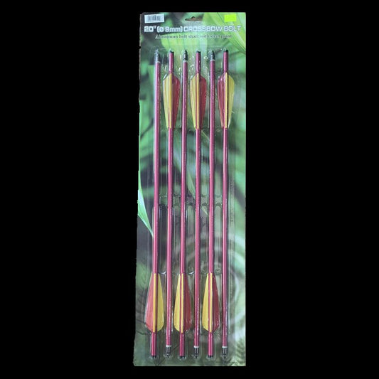 Alumīnija Bultas Arbaletam ar Dzelzs Galu , 0.9mm , 16" un 20" collas ( 40 un 50 cm)