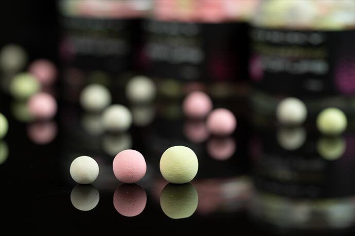 STICKY SIGNATURE POP UPS, Trīs krāsu peldošo boilu jeb pop up mix - 12,14,16mm