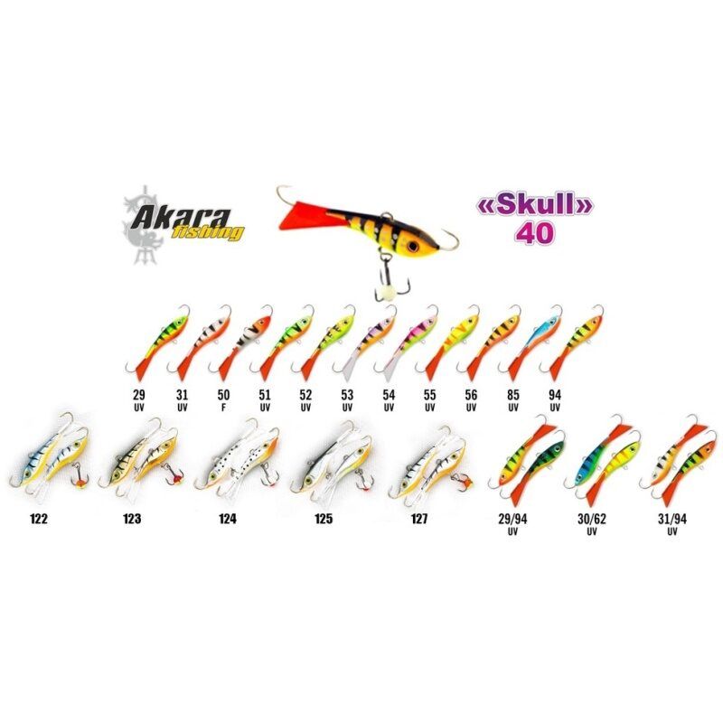 Balansieris Akara Skull 40 (40mm, 6g)