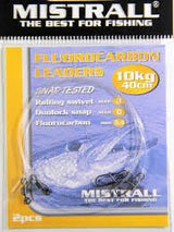 Flurokarbona pavadiņa Mistrall Fluorocarbon Leaders 10KG 40CM 0,4MM