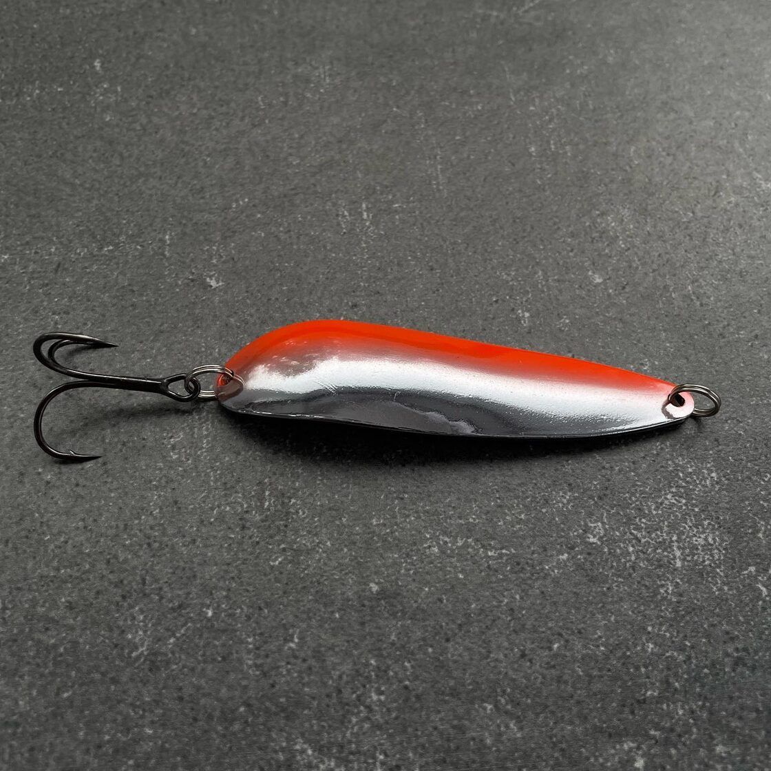 Šūpiņi Toxic Irony By Dmitry Beljajev - sarkani/sudraba spīdīgi - Made in Latvia 16/19/20/24/32g