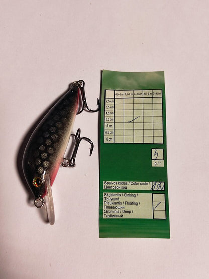 Vivingra lašu mānekļi / Vobleri 5g