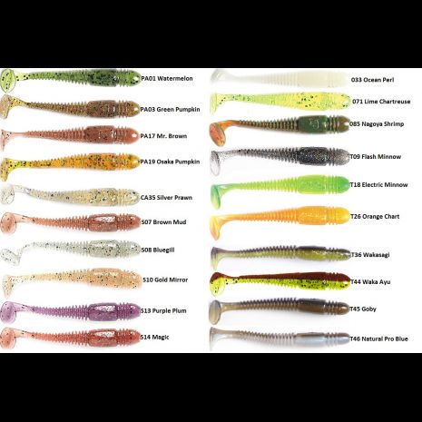 Silikona māneklis Lucky John TIOGA 3.4''