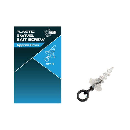 PLASTIC SWIVEL BAIT SCREW , ēsmas skrūve