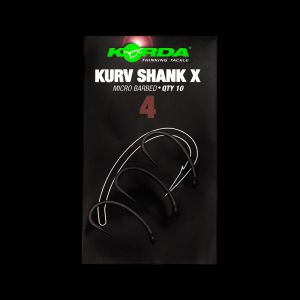 KORDA Kurv shank X izliektie āķi