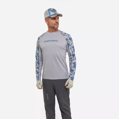 UPF 50 Krekls FINNTRAIL WAVE GREY 6612