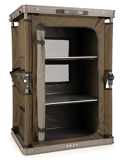 FOX Session storage Table, Mazais un kompaktais galds ar papildus plauktiem.