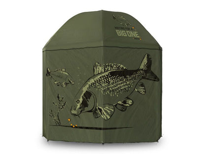 Lietussargs Delphin Fishing umbrella with sides BigONE CARP