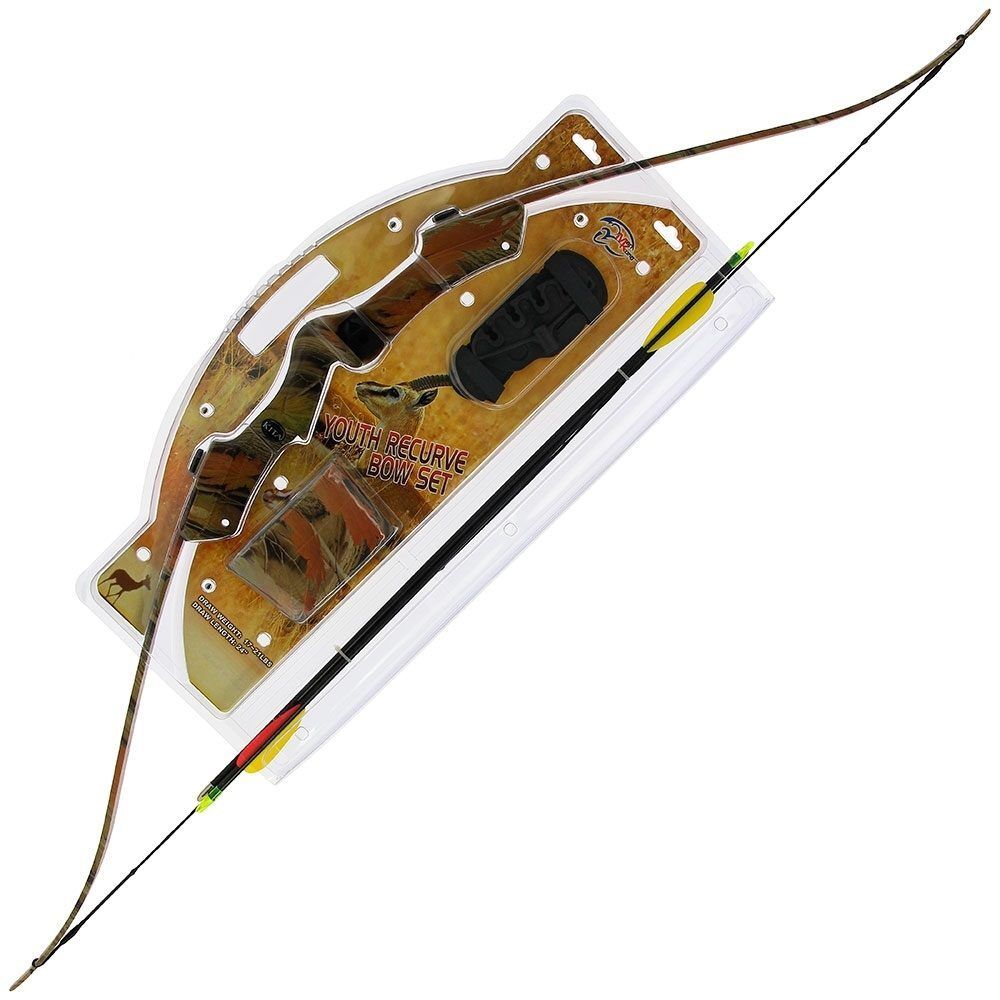 Loks ar bultām/ 17-21LB Recurve Camo Archery Bow (RB007AC)
