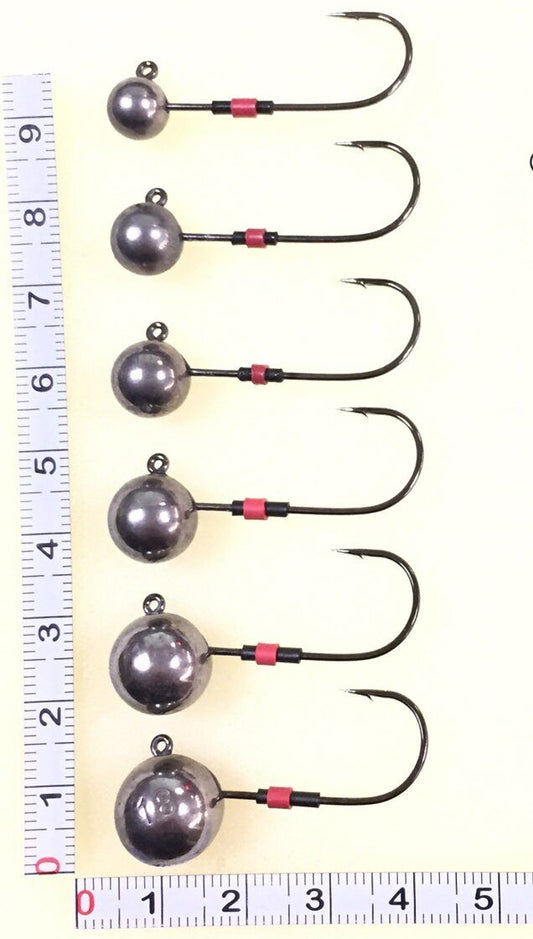 Fish On Volframa džiggalva jig head ar MEITO #1/0 āķi 3.5gr - 18gr