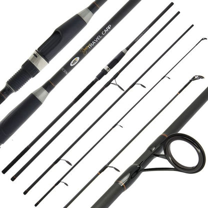 NGT Dynamic Travel Carp - 11ft, 4pc, 2.75lb, 4-daļīgs makšķerkāts - 3.3m no Karbona