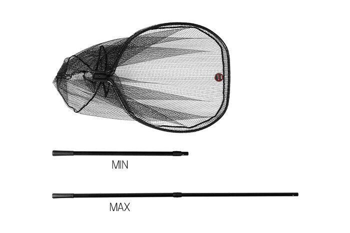 Uztveramais tīkls Delphin OMEGA / 2 parts 250cm/80x70cm